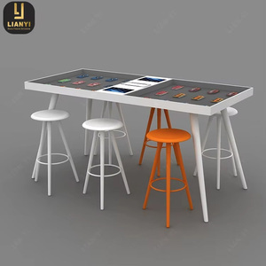 Tableau d'affichage de produit numérique de trésor de charge d'étagère d'affichage audio de casque pour le magasin de téléphone portable - Product Image 5