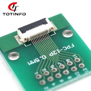 Cable FPC para PCB Pequeño con Conector USB de 12 Pines, Interfaz TTL, Disponible para Soldadura - Product Image 2