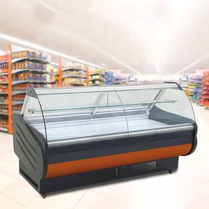 NOUVEAU Stockage à froid et conservation des fruits Aliments cuits Réfrigération Boutique de viande Congélateur en verre à viande fraîche refroidi à l'air - Product Image 6