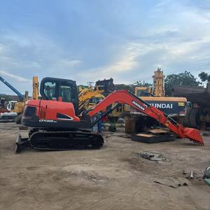 รถขุดขนาดเล็กมือสอง Doosan DX55 รถขุดตีนตะขาบขนาดเล็ก 5.5 ตัน รถขุดขนาดกะทัดรัด ชั่วโมงการใช้งานต่ำ สภาพดี รถขุดขนาดเล็ก - Product Image 1