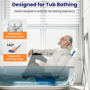 Mateside nhà máy bán buôn điện tắm nâng ghế có thể điều chỉnh không thấm nước ngả ghế cho người cao tuổi người khuyết tật người sử dụng - Product Image 4