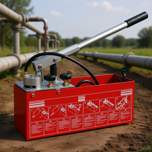 Pompe de test de pression hydraulique manuelle 50 bars, réservoir de 3,2 gallons, 45 ml, 1/2 BSP, hydrostatique pour irrigation de canalisations - Product Image 2