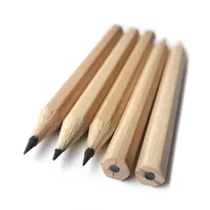 3.5インチRaw Wood Blank Wooden Custom 2ミリメートルLead Pencil