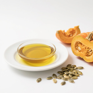 Olio di Semi di Zucca Pressato a Freddo Purezza 99,99% Grado Alimentare Confezione all'Ingrosso per Cucina - Product Image 2