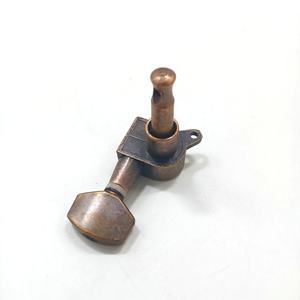 Usine en gros petite tête carrée bronze fermé <span class=keywords><strong>chevilles</strong></span> d'accord rouges pour guitare électrique - Product Image 5