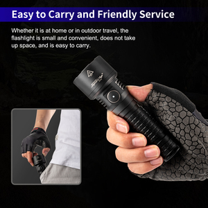 Luz de <span class=keywords><strong>Bicicleta</strong></span> Súper Brillante de 1800LM y 700m SFT40 1500 |   <span class=keywords><strong>Linterna</strong></span> de Camping de Aluminio 6063-T6 con Clasificación IP66 a Prueba de Agua <span class=keywords><strong>para</strong></span> Ciclismo Nocturno - Product Image 5