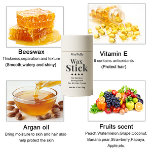 Etiqueta privada Fuerte Hold Non Greasy Slick Style Tame Frizzy Flyways All Day Hair Wax Stick - Product Image 2