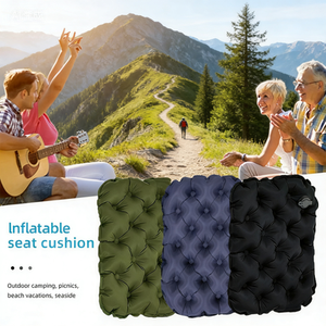 Cuscino Gonfiabile Portatile Leggero e Impermeabile <span class=keywords><strong>per</strong></span> Sedia <span class=keywords><strong>da</strong></span> Campeggio, Tappetino <span class=keywords><strong>per</strong></span> Attività all'Aperto in Tutte le Stagioni, Viaggi ed Escursioni - Product Image 2