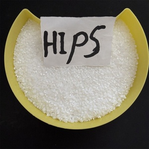 เม็ดพลาสติกโพลีสไตรีนที่มีแรงกระแทกสูงเนื้อละเอียดสะโพก H0409วัตถุดิบสีขาว - Product Image 1