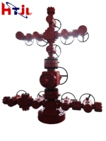 Unité de tête de puits API 6A type arbre de Noël, équipement d'extraction pétrolière et gazière, équipement de traitement du pétrole, équipement de champ pétrolier, marque HTJL