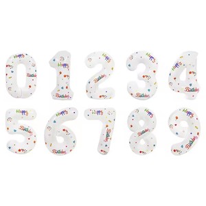 HLC Palloncini in Foil con Numeri da 0 a 9, 32 Pollici, per Compleanni, Matrimoni e San Valentino - Product Image 6