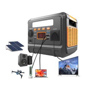 600W Lithium Ion MPPT Solar Panel Portable Station with Flashlight Pure Sine Wave Jump Starter 576WH Large Capacity F28 - Product Image 5
