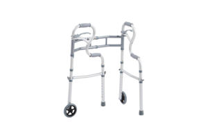 Lightweight and Foldable Rolling <b>Seniors</b> Elderly Compact Travel <b>Walker</b> Folding Walking Aid <b>for</b> Adults - Product Image 5