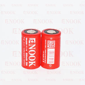 Литиево-ионный аккумулятор Enook <span class=keywords><strong>18350</strong></span> 800 мАч <span class=keywords><strong>20A</strong></span> высокой емкости 3,7 В с плоским верхом для игрушечного фонарика цилиндрических литий-ионных аккумуляторов - Product Image 4