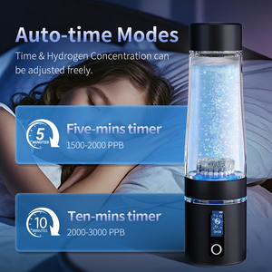 Bouteille d'eau hydrogénée portable sans BPA, certifiée CE FDA, 300 ml, double compartiment, riche en hydrogène, personnalisable, par le fabricant - Product Image 5