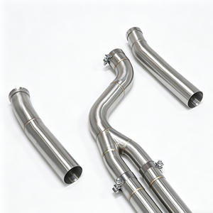 Nuovo Sistema di Scarico Catback Valvetronic in Acciaio Inox 304 per M240i <span class=keywords><strong>G42</strong></span> 3.0T 2020 con Finitura Spazzolata e Garanzia di 3 Anni - Product Image 5