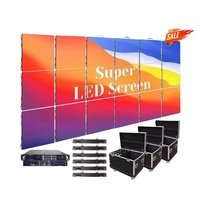 Pantalla LED P2.97 de 500*500mm para Exteriores, Fácil Mantenimiento, HD, Impermeable, Panel a Todo Color para Escenarios, Publicidad y Eventos