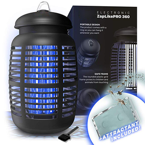 Led điện cắm trại đèn lồng Ngoài Trời Chống muỗi Bug Zapper ABS cơ thể côn trùng bay kiểm soát dịch hại muỗi Killer đèn IP44 - Product Image 5