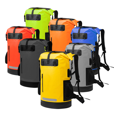 HAIHAN Free Design Customized Pvc Waterproof Dry Bag Hiking Backpack