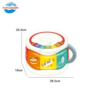 Puzzle éducatif précoce activité tambour <span class=keywords><strong>battant</strong></span> en plastique Puzzle jouet, Instrument orgue battre dessin animé enfants musique bébé jouets - Product Image 5