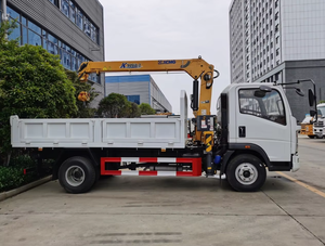 HOWO รถบรรทุกยุโรป4x2ติดเครนประสิทธิภาพสูงรถบรรทุกขนของปั้นจั่น3.<span class=keywords><strong>2</strong></span>ตัน - Product Image 4