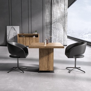 WESOME 4 Person <strong>Space</strong> Saving Executive Meeting Room square <strong>Small</strong> Meeting <strong>Table</strong> - Product Image 4