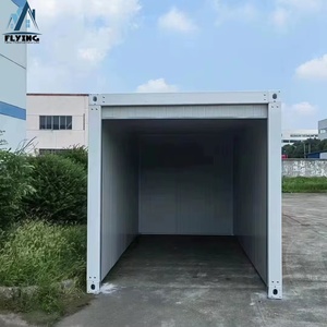 Hiện đại 20ft di động container nhà di động prefab cán Con lăn màn trập cửa thép xe đúc sẵn hộp nhà để xe - Product Image 3