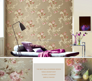 Papel tapiz de lujo para el hogar con diseño de Rosa Pastoral de estilo europeo exquisito - Product Image 2