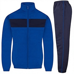 Comfortable Breathable <b>Winter</b> Training Set for <b>Running</b> and Sports Men Casual Windbreaker Suit Zipper <b>Jacket</b> and Track Pants Set - Product Image 3