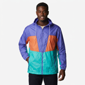 OEMODM <b>Men's</b> <b>Waterproof</b> <b>Winter</b> Windbreaker <b>Jacket</b> Best Manufacturer's Sportswear With Adjustable Printed Nylon Polyester Sleeve - Product Image 1