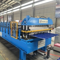 Máquina de Conformado de Doble Capa de Alta Velocidad Totalmente Automática con Control PLC 2 en 1 para Fabricación de Tejas Metálicas de Acero y Láminas de Hierro