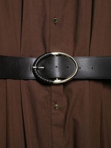 Abito da <span class=keywords><strong>donna</strong></span> senza maniche con eleganza estiva e vita naturale con tessuto intrecciato di lunghezza Midi da parte dei produttori di <span class=keywords><strong>abbigliamento</strong></span> - Product Image 4