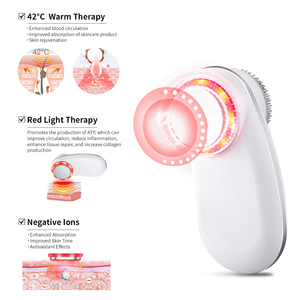 Bàn chải mềm sâu lỗ chân lông làm sạch mặt <span class=keywords><strong>massager</strong></span> rung điện tử Silicone mặt làm sạch bàn chải Bộ - Product Image 5