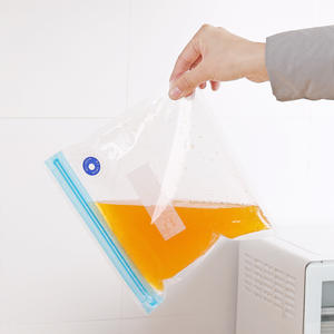 Zip Shut Reusable Food-Grade Silicone Eco-Friendly 10 Pack Kitchen <b>Storage</b> Bag Food <b>Storage</b> Stand up - Product Image 4