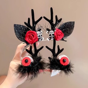 Nuevas Diademas de Halloween para Fiestas de Disfraces, Accesorios para el Cabello con Diseño de Calabaza y Murciélago Espeluznante, con Pinzas para el Cabello, para Niños - Product Image 5