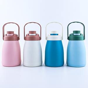 Bouteille d'eau portable en verre à double paroi de 480 ml avec logo - Product Image 4