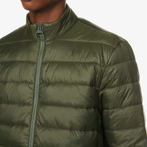 Chaqueta acolchada de manga larga cálida de invierno para hombre, chaqueta acolchada con logotipo personalizado de etiqueta privada, ropa informal para hombre, chaqueta acolchada para invierno - Product Image 4