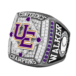 Anillos de campeonato personalizados para porristas, joyería fina chapada en oro - Product Image 4