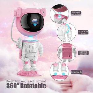 <span class=keywords><strong>Astronauta</strong></span> galaxia proyector noche luz estrella estrellada nebulosa LED lámpara regalo para niños - Product Image 2