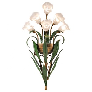 Le lampade da <span class=keywords><strong>parete</strong></span> a <span class=keywords><strong>LED</strong></span> in stile Country francese sono adatte per decorare le pareti di sfondo della TV e le testiere delle camere da letto. - Product Image 5