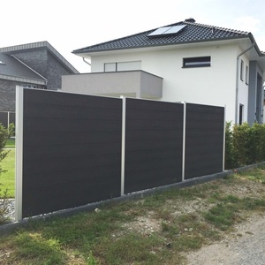 Bán Buôn WPC Hàng Rào Tấm Nhôm H Kênh Cho WPC Hàng Rào Hội Đồng Quản Trị Cài Đặt WPC Hàng Rào Bảng Điều Chỉnh Ngoài Trời Riêng Tư Hội Đồng Quản Trị - Product Image 1