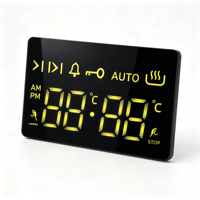 Étiquette autocollante de protection pour écran de contrôle, découpe de logo, plaque signalétique de panneau avant, graphique personnalisé OEM