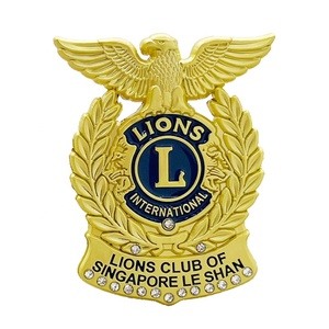 LC045 - insigne badge LIONS CLUB PIN JANUARY FEBRUAY MARCH 1990