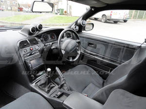 Pod à double jauge en fibre de carbone pour tableau de bord R33 GTR GTS RHD 1995-1998 - Product Image 6