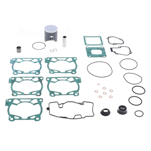 Kit piston haut de gamme : Piston moulé 2 temps 53,95 mm + Kit de joints haut de gamme - Product Image 1