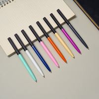 Elegante Bolígrafo Metálico Hexagonal con Mecanismo de Apertura Giratoria, Logotipo Personalizado, Regalo Promocional para Empresas