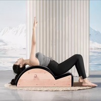 2025 Senrui livraison directe Yoga exercice noir aluminium réformateur Pilates avec boîte