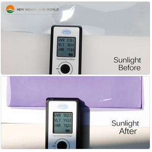 Intelligente di Auto-regolare la Vlt 77% di Transizione Vlt44 % Solare di Controllo Fotocromatiche Finestra Film - Product Image 4