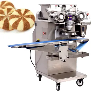 2023 satış küçük ölçekli sanayi bisküvi dolgulu kurabiye yapımı makinesi