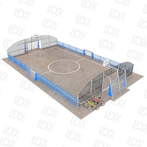 Équipement sportif LDK, vente flash, <span class=keywords><strong>cage</strong></span> <span class=keywords><strong>de</strong></span> football <span class=keywords><strong>de</strong></span> plein air, terrain <span class=keywords><strong>de</strong></span> football, panier <span class=keywords><strong>de</strong></span> basket-ball avec <span class=keywords><strong>but</strong></span> <span class=keywords><strong>de</strong></span> football - Product Image 3